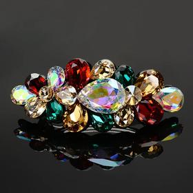 LBE-thj719新款时尚精品弹簧夹发卡高档水晶发夹