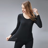 皇家丽美秒热无痕保暖内衣女薄款秋衣打底衫紧身恒温上衣BN8002D 商品缩略图0