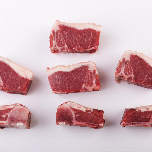 400g盒装西旗羔羊带骨肉块 商品图1