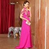 DLQ-A2593演出走秀名媛气质宴会主持人礼服裙中长款 商品缩略图0