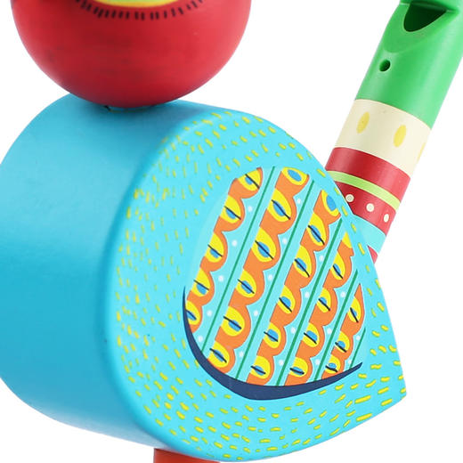 djeco儿童宝宝曼波小鸟叫卡通吹口哨玩具安全无毒幼儿园2-3岁益智 商品图3