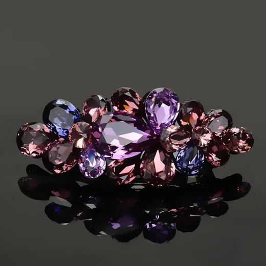 LBE-thj719新款时尚精品弹簧夹发卡高档水晶发夹 商品图9