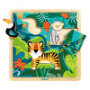 djeco幼儿15片动物木质大块拼图嵌入式拼板儿童益智智力玩具2-3岁 商品缩略图5