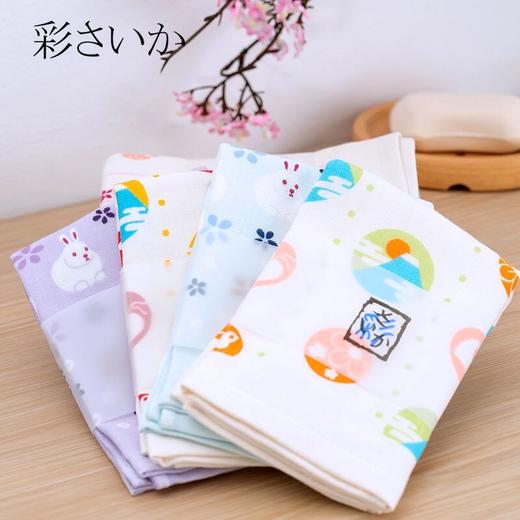 5F  毛巾美术馆  彩系列方巾  34*35 商品图0