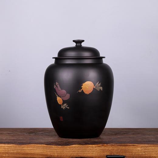 紫器丹青  500g茶罐 商品图2