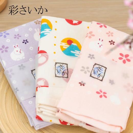 5F  毛巾美术馆  彩系列方巾  34*35 商品图1