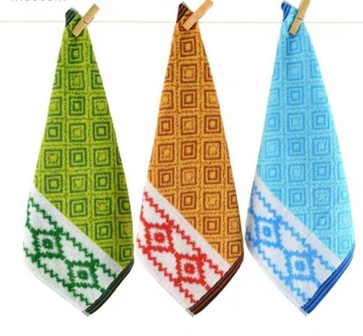 5F  毛巾美术馆纯棉方巾 34*35cm 商品图0