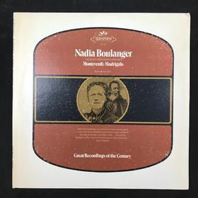 LP黑胶唱片 克劳迪奥·蒙特威尔地《牧歌》 娜迪亚·布朗热指挥