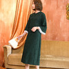 TX19173新款中国风优雅气质宽松改良旗袍裙TZF 商品缩略图2