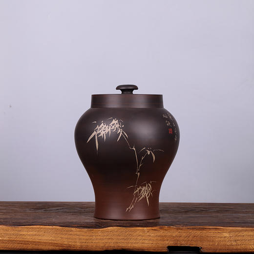 紫器丹青  茶罐 商品图3