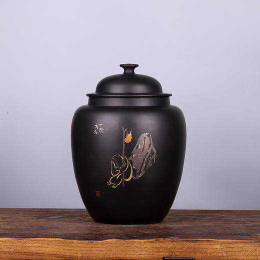 紫器丹青  500g茶罐 商品图0