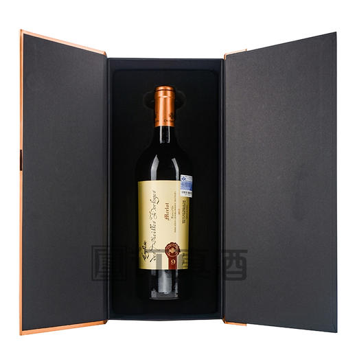 法国卡斯特戴维斯美洛干红葡萄酒礼盒装 整箱750ml*6瓶包邮 商品图3