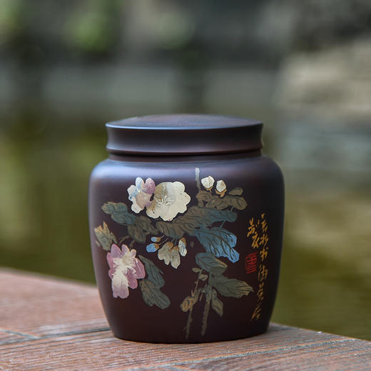 赵金盆（御兑居） 茶罐 商品图2