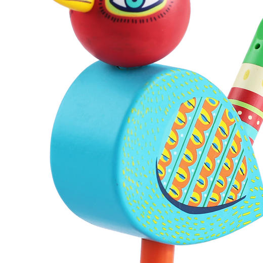 djeco儿童宝宝曼波小鸟叫卡通吹口哨玩具安全无毒幼儿园2-3岁益智 商品图2