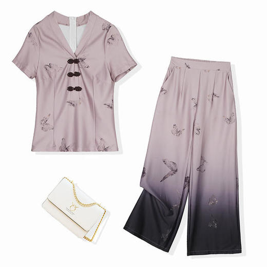 夏季宽松气质中国风两件套 商品图4
