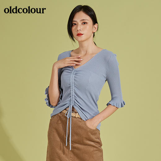 oldcolour抽绳针织衫BM31052029 商品图4