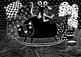 《猫和老鼠》线描【自动发货：下单后，点击手机短信中收到的链接，即可获取文件下载的链接；如有任何问题，可添加客服微信hm33268获得帮助】
