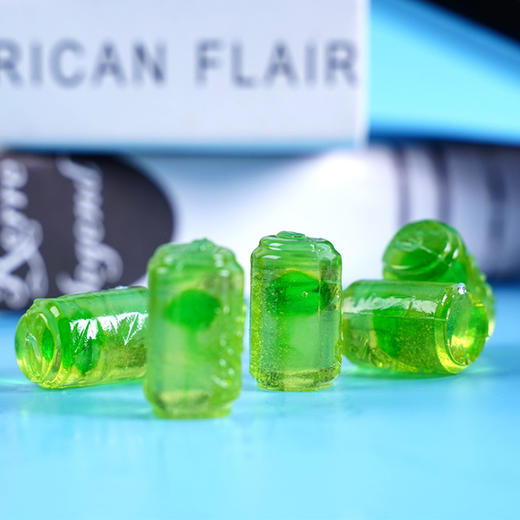 【可以嚼着吃的雪碧】Amos阿麦斯4D汽水味夹心软糖72g/袋 雪碧味 QQ糖 网红零食 小吃 糖果 商品图2