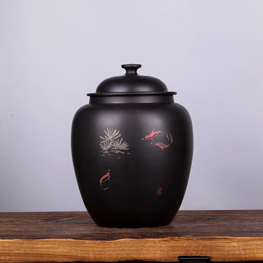 紫器丹青  500g茶罐 商品图1