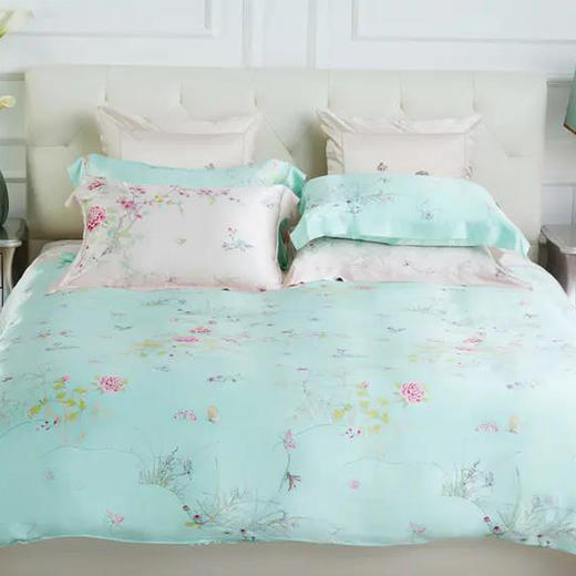 【皇锦】满庭芳·真丝被三件套 商品图0