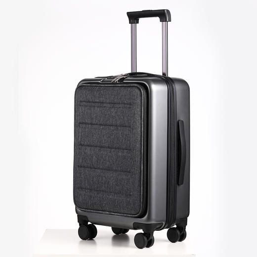 银座高档前开口商务旅行箱口袋型BY-9385 商品图10