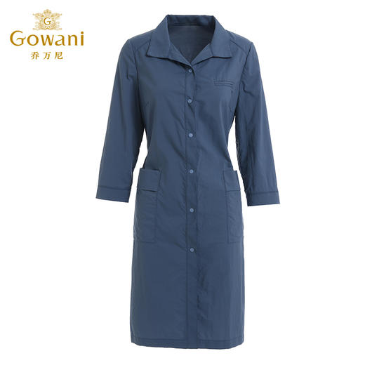 乔万尼风衣女气质流行收腰直筒薄款外套中长款夏ES2A186 商品图4