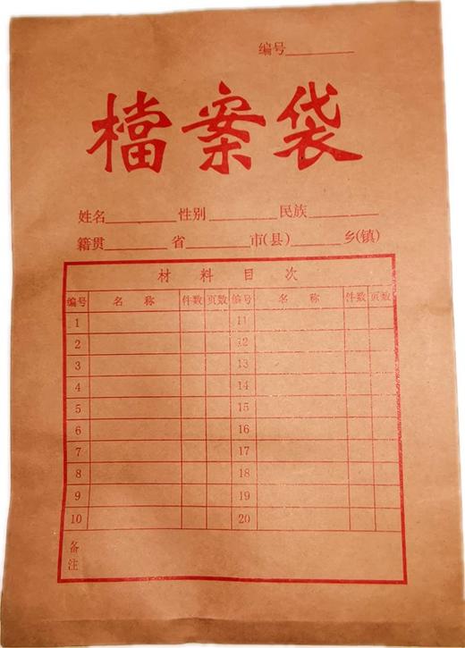 维尔300g进口牛皮纸档案袋文件袋资料袋人事投标存档 商品图8