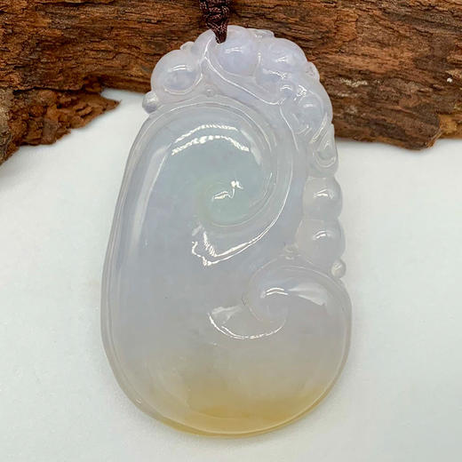 派瑞翡翠 翡翠如意 糯冰种 翡色 商品图0