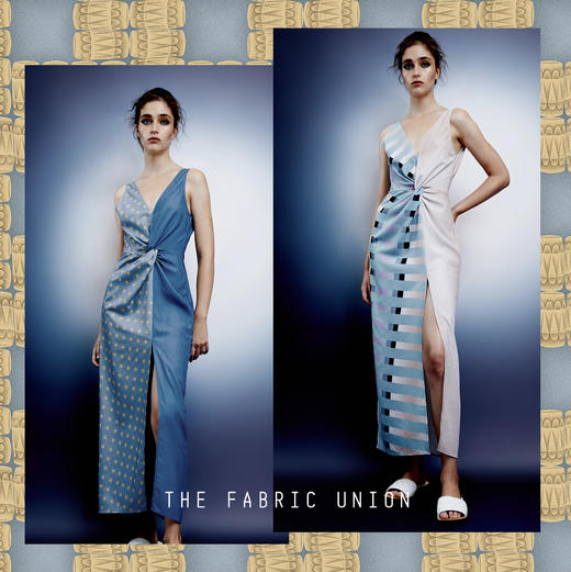 THE FABRIC UNION「高贵的野蛮人」系列服装 ⽆袖V领连⾐裙 现货 商品图0
