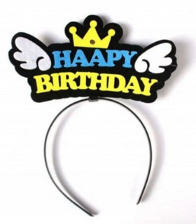 小红书网红闪灯生日帽