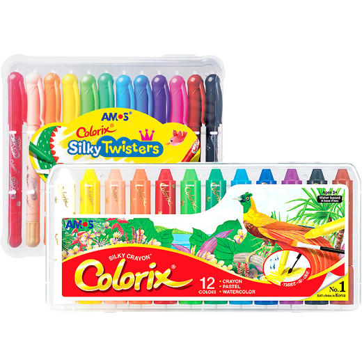 AMOS韩国进口儿童蜡笔12/24/36色可选 商品图3