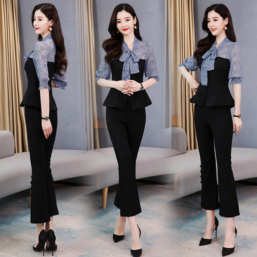 WZNH-RSLD8095潮流舒适短袖休闲个性优雅套装 商品图1