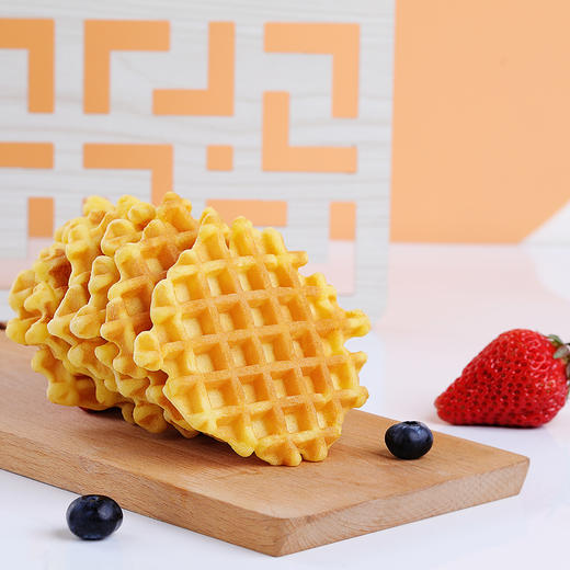 满格华夫68g*6袋  原味华夫饼 营养早餐  蛋糕 手撕面包 网红零食 糕点 一箱六袋 包邮 商品图1