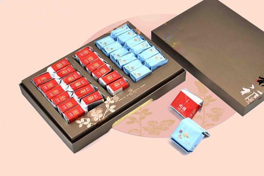 幸福带回家可装大红袍30泡  28元一套/一件16套/一件448元（本产品为包装盒） 商品图3