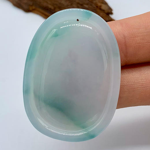 派瑞翡翠 翡翠连年有余 糯种 飘花 商品图3