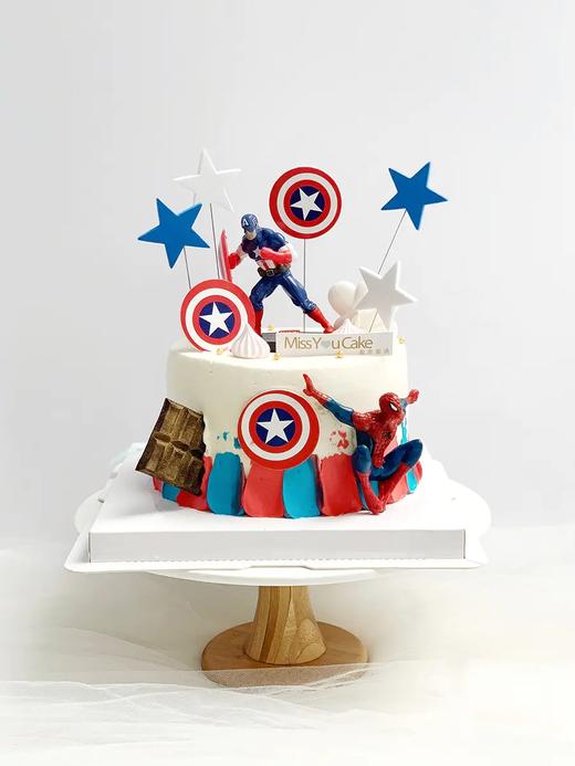 (桂林店)定制款蛋糕 - 漫威英雄