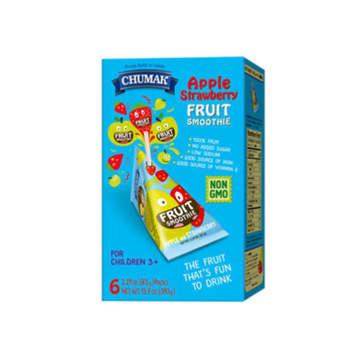 【2盒12小包】乌克兰CHUMAK楚玛酷 果汁果浆饮料 65g*6包 商品图0