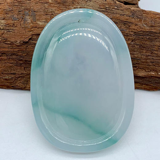 派瑞翡翠 翡翠连年有余 糯种 飘花 商品图1