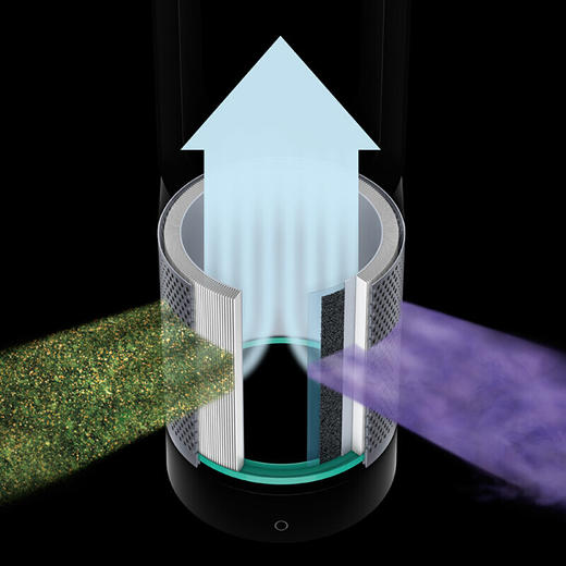 戴森(Dyson) 空气净化风扇 TP00 兼具空气净化器风扇功能 家用落地扇 家电JQR 商品图3
