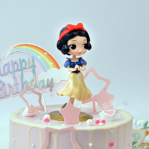 白雪公主奶油鲜果蛋糕+赠送LED发光帽【惠州】 商品图4