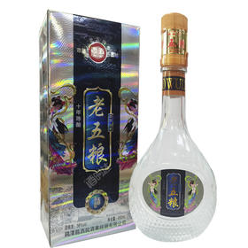 [白酒]鸡泽 老五牌 十年陈酿(如意仙女)38度450ml