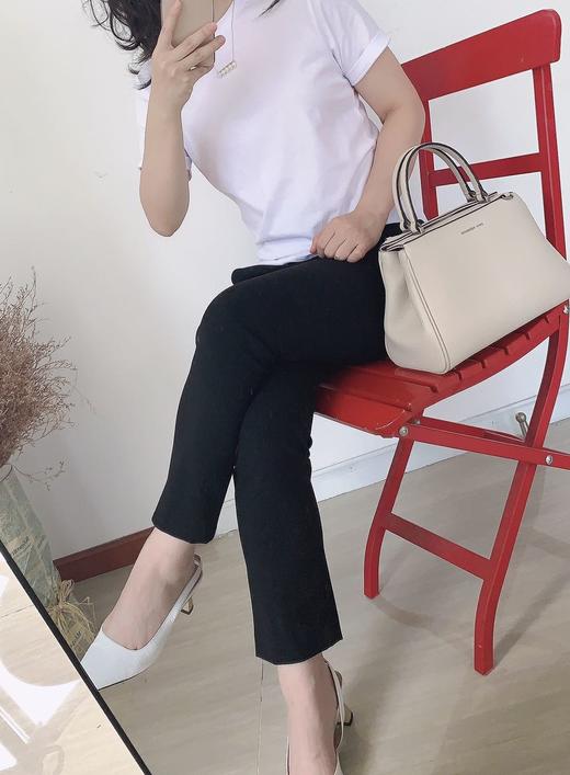 【à perles】版型超好经典百搭的高品质T恤，黑白两色，必收必收必收【清仓，不退不换】 商品图4