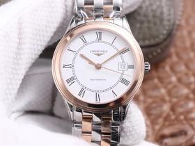 KY浪qin军旗系列L4.974.3.91.7，尺寸38.5mm，316L精钢， 机芯选用2892改L619/888，所有配件与原装通用，男士腕表，自动机械机芯，精钢表带，透底。