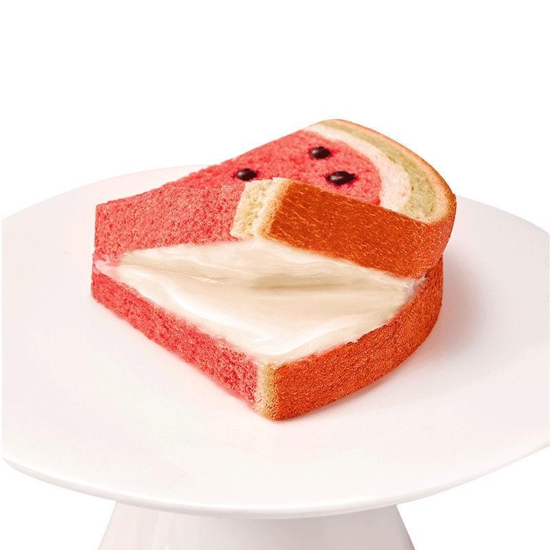 正品【a1西瓜吐司】早餐营养夹心吐司网红零食代餐包