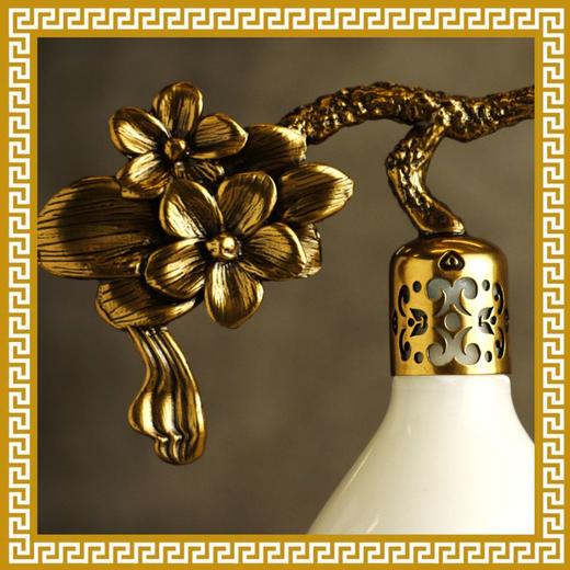 【麦玲玲正版授权】吉庆堂 万代昌盛白玉葫芦 商品图1