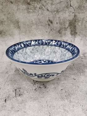 5F 石村瓷器 韩瓷中式面碗MD028