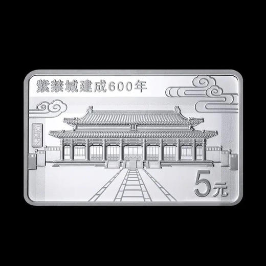 紫禁城600周年方银套币（3枚） 商品图2
