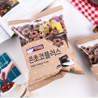 韩国HEYroo巧克力五角星甜甜圈76g-跨境 商品图0