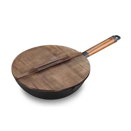 三禾新不锈纯铁炒锅30cm（CTN3005-5） 商品图3