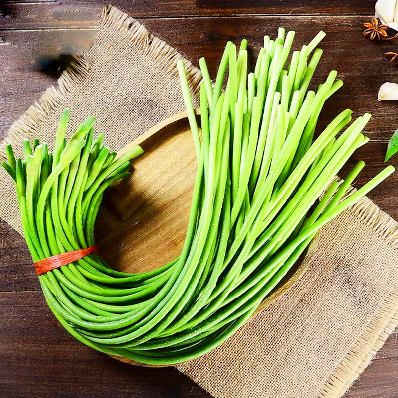 精品菜：新蒜苔750g